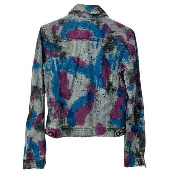 One Teaspoon Tye Dye Jeans Jacket(Size Small) - Picture 4 of 7